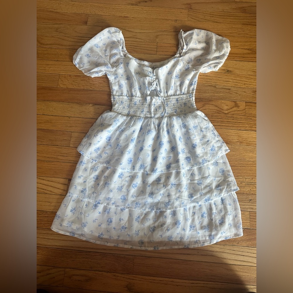 Women’s Hollister White Floral Mini Dress - New With Tags!